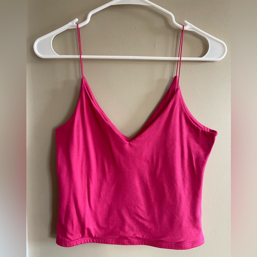 Pink Gaze crop top
